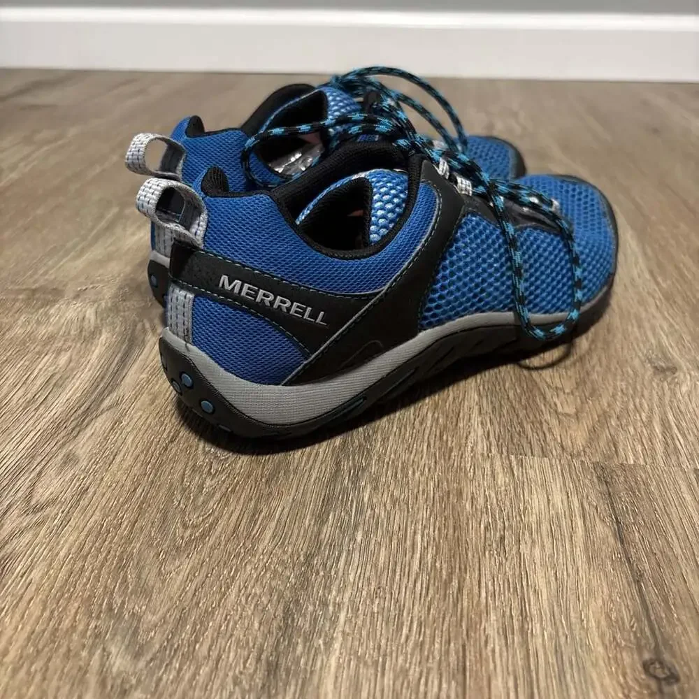Merrell Mens 8 Riverbed 2 Hiking Sneakers Shoes Blue J12665 Outdoor Athletic